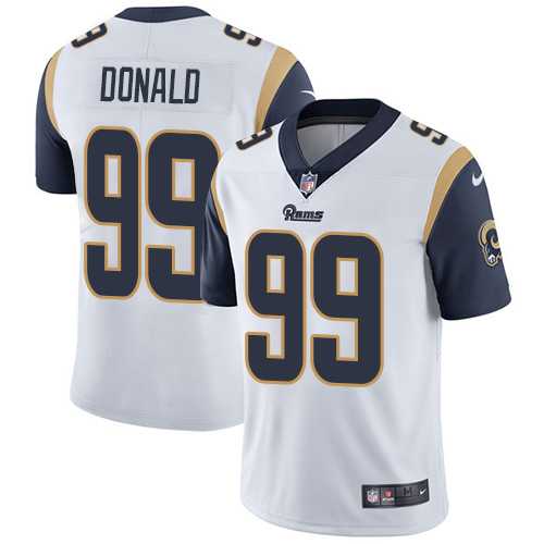 Nike Los Angeles Rams #99 Aaron Donald White NFL Vapor Untouchable Limited Jersey,We sell and wholesale Nike Los Angeles Rams #99 Aaron Donald White NFL Vapor Untouchable Limited Jersey on line form chian!